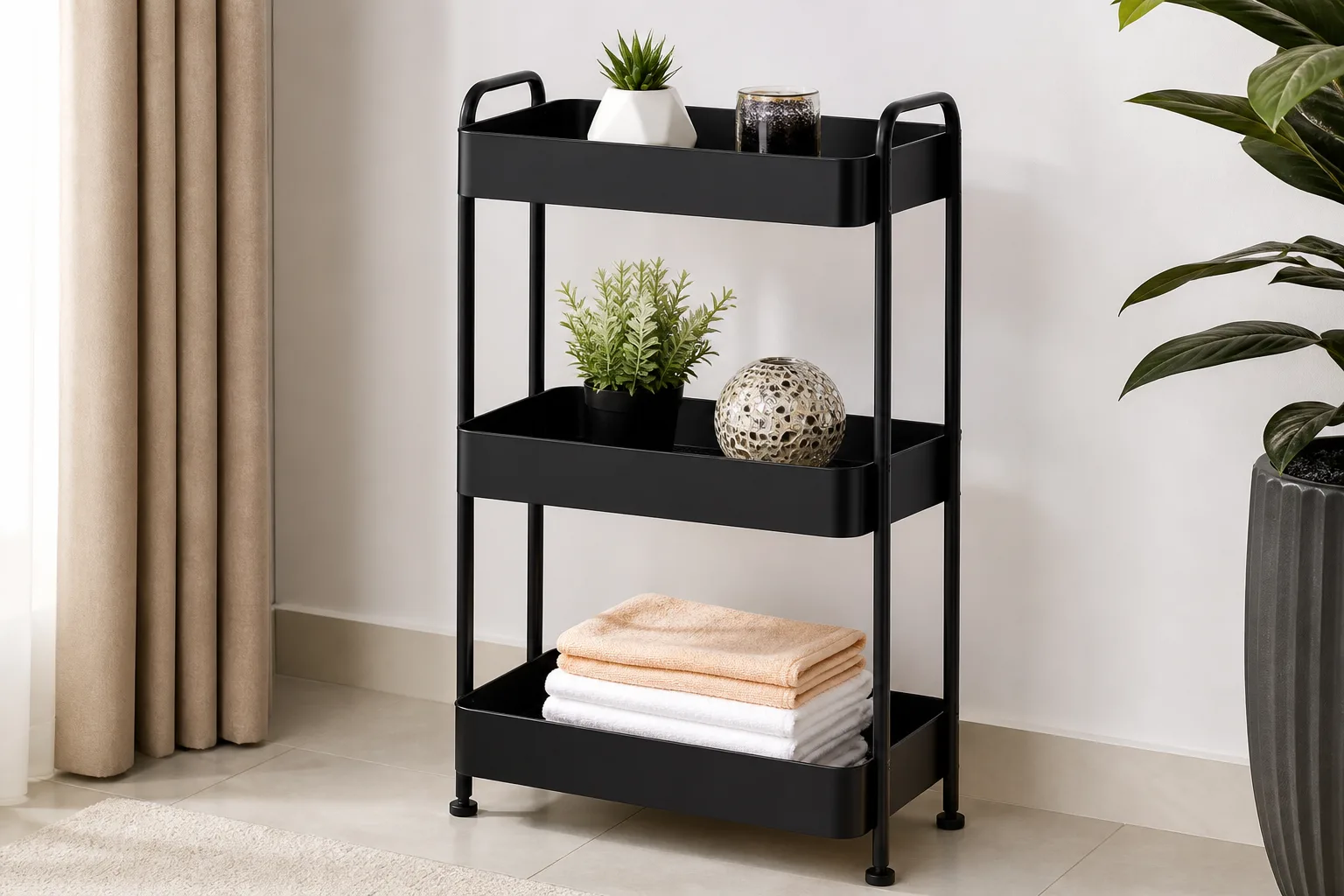 3-Tier Multipurpose Storage Rack
