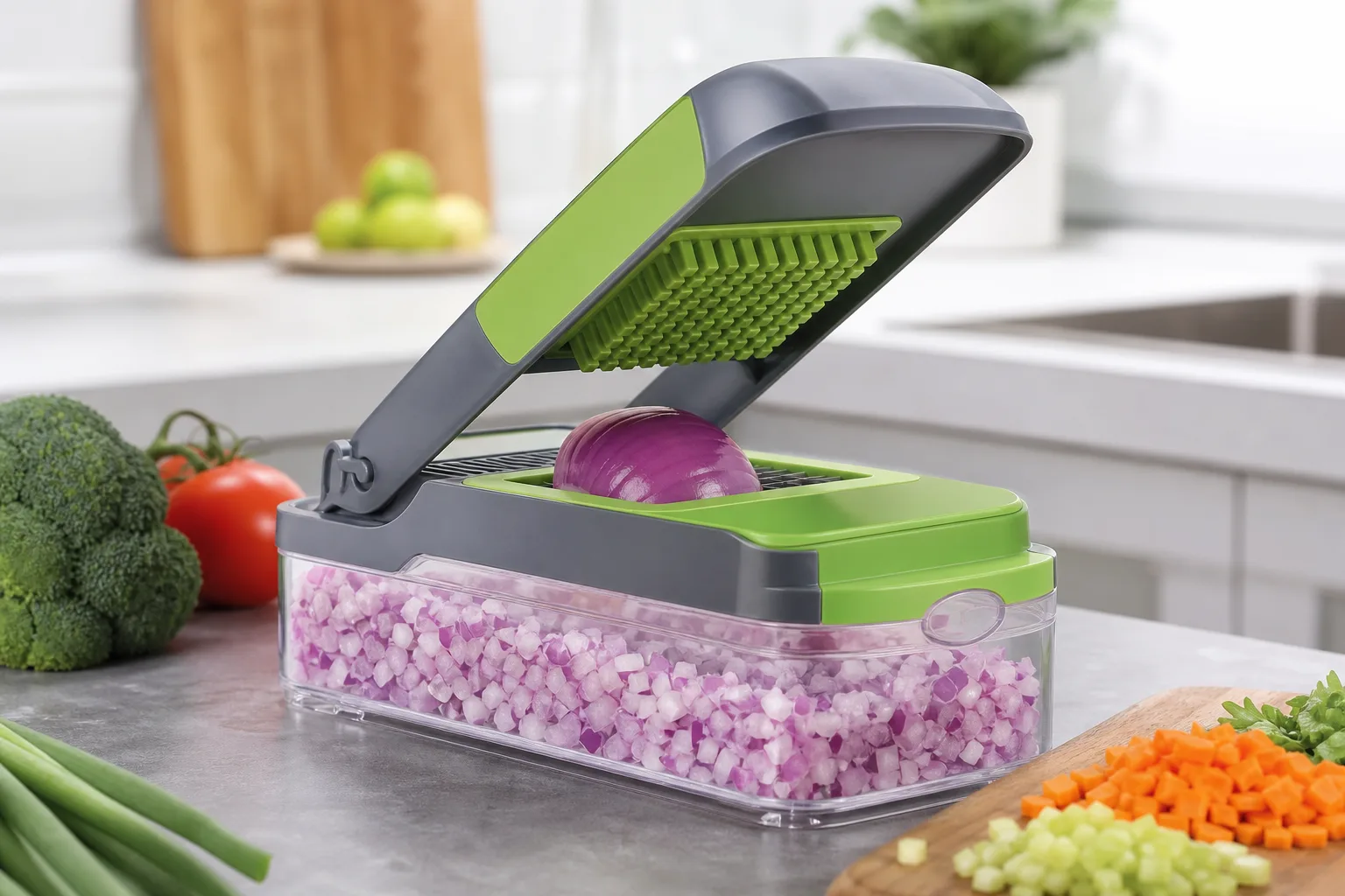 Vegetable Chopper with Container
